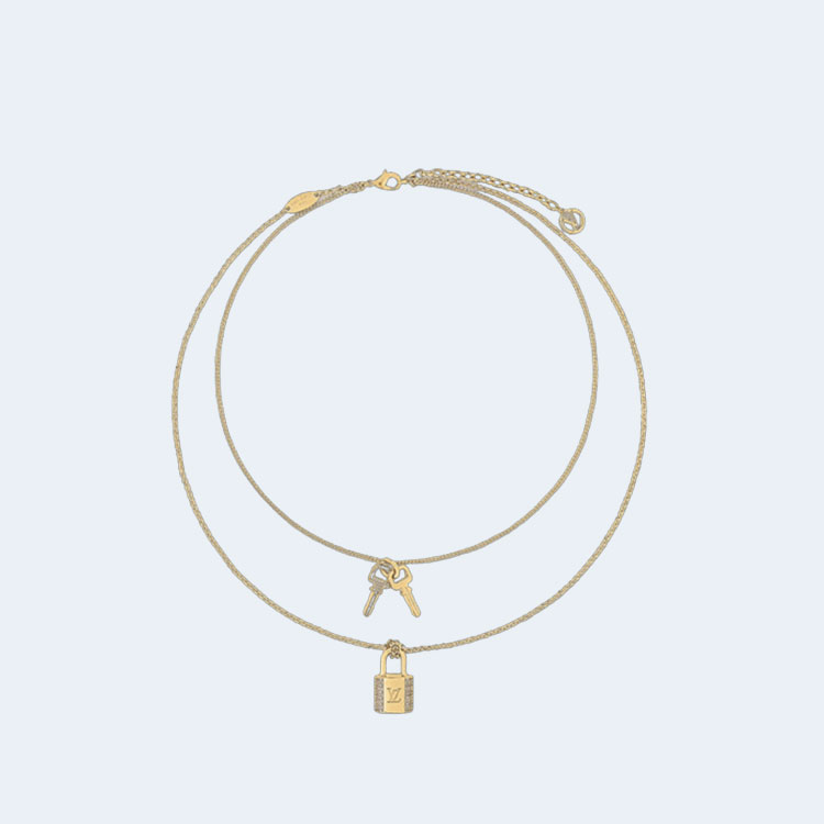 루이비통 LV 자물쇠 목걸이