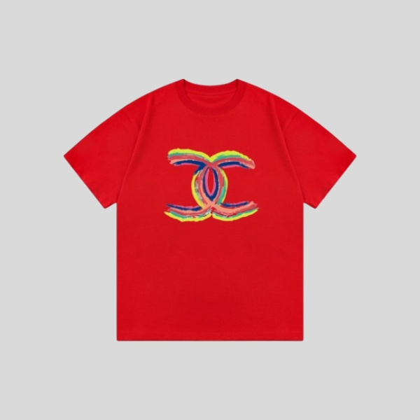 샤넬 로고 티셔츠