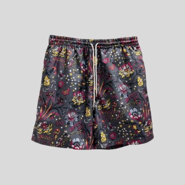 구찌 플라워 스타 반바지