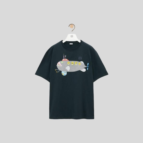 로에베 루즈 핏 티셔츠