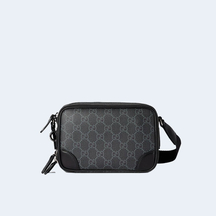구찌 GG 엠블럼 슈퍼 미니 크로스백