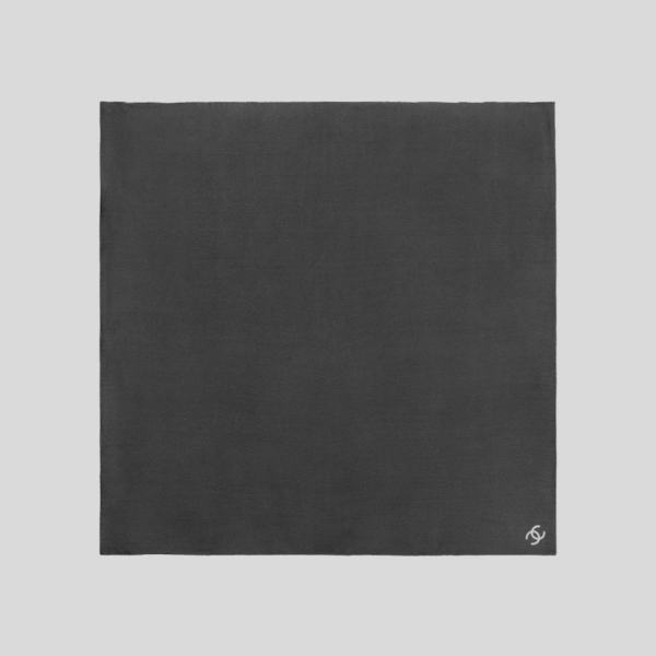 샤넬 스퀘어 스카프 블랙
