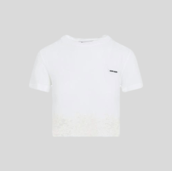 미우미우 레이스 반팔티