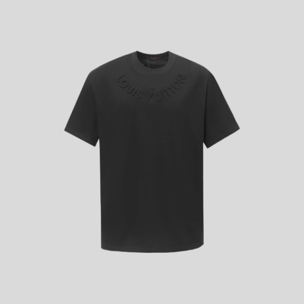 루이비통 로고 반팔 티셔츠