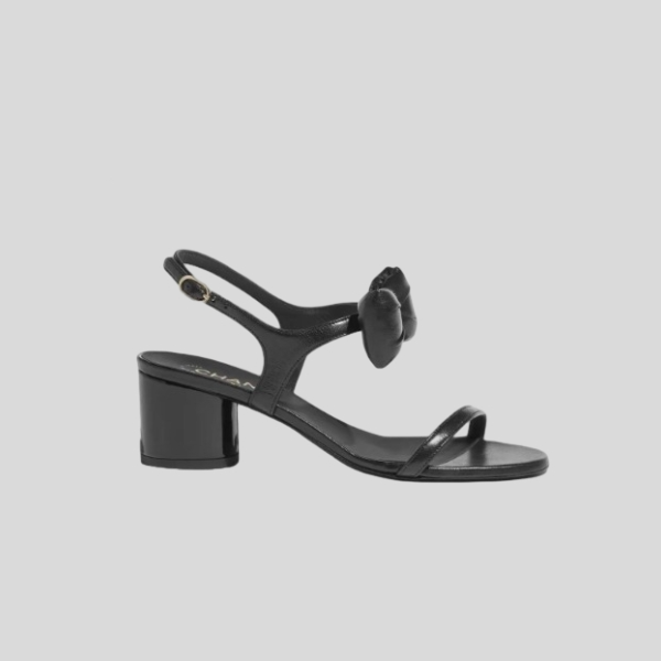 샤넬 샌들 램스킨 & 블랙