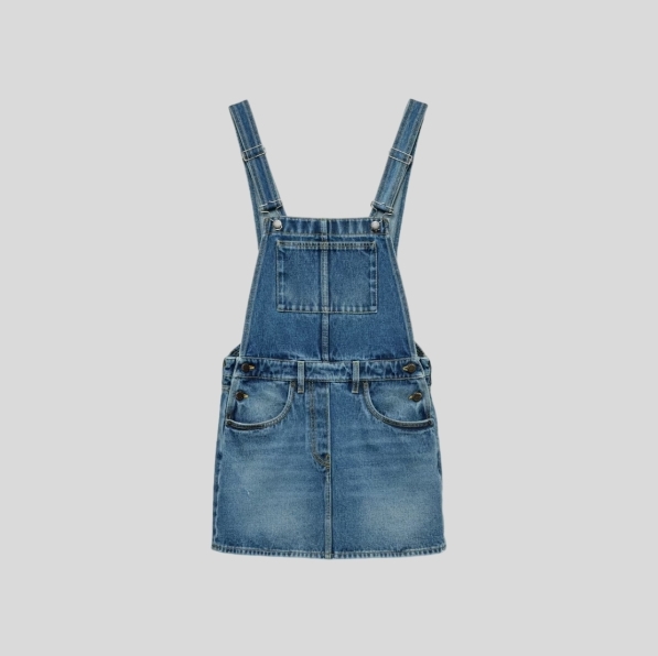 프라다 빈티지 데님 스커트