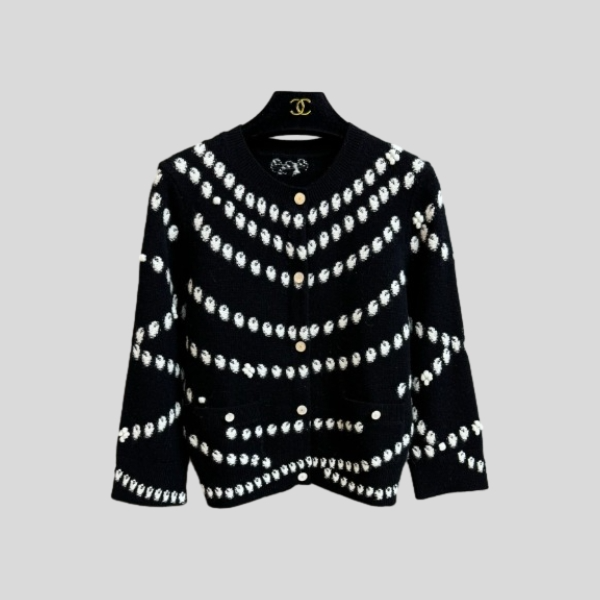 샤넬 캐시미어 니트 가디건