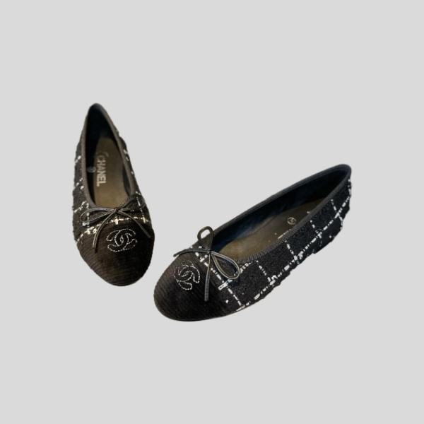 샤넬 발레리나 플랫 슈즈