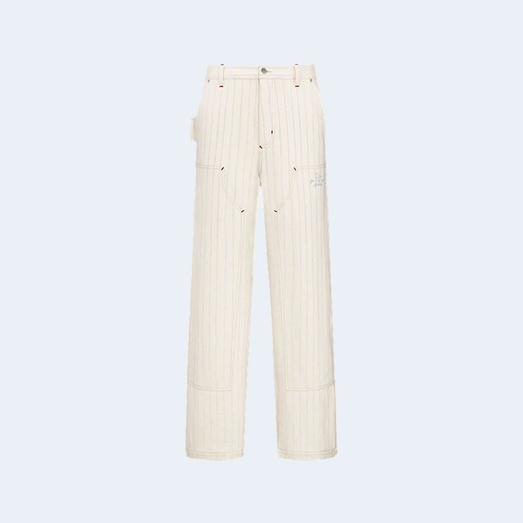 디올&HYLTON NEL 핀스트라이프 카펜터 진 팬츠