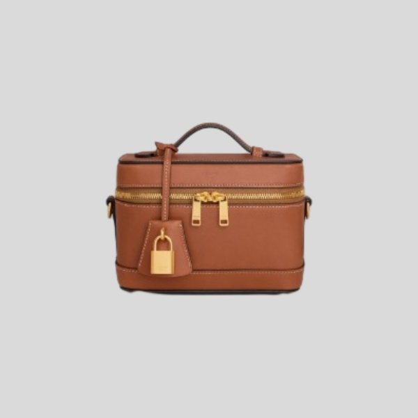 셀린느 베니티 샤이니 카프스킨 브라운