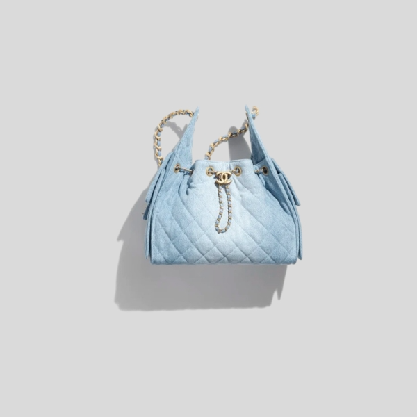 샤넬 25 버킷 드로스트링 백