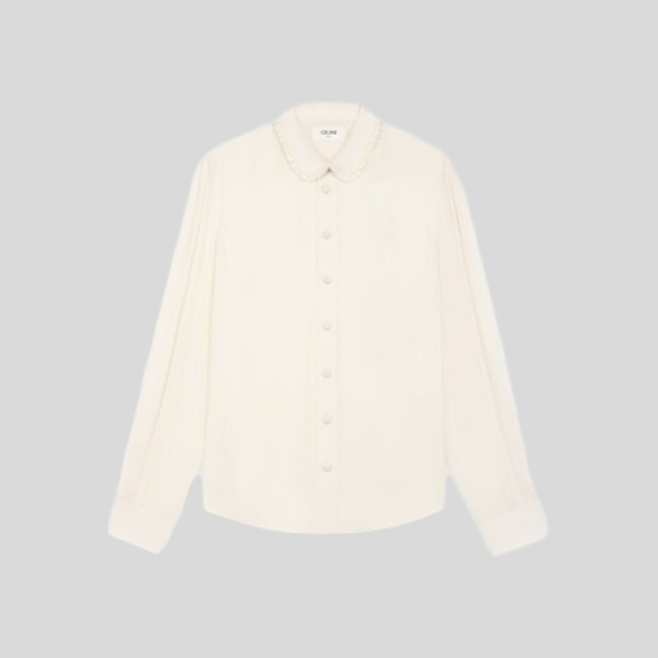 셀린느 실크 셔츠