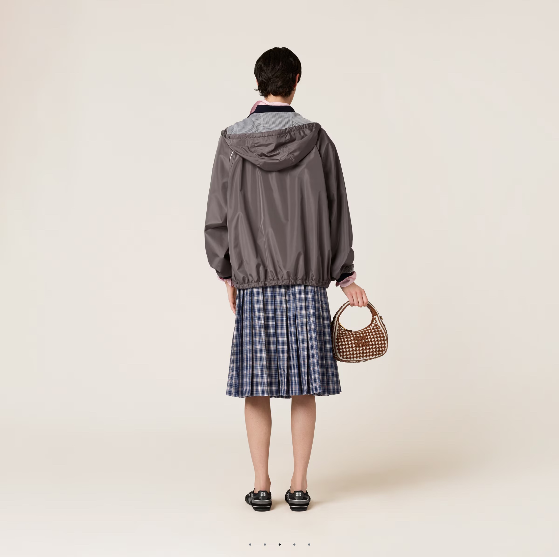 미우미우 그레이 자켓