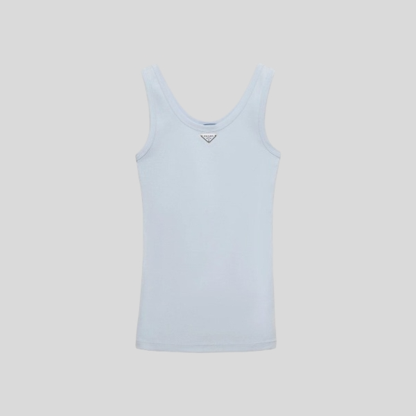 프라다 단색 삼각형 로고 팁(2color)