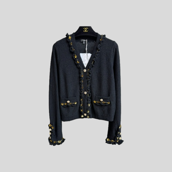 샤넬 비즈 가디건