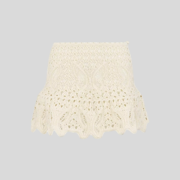 디올 Dioriviera 러플 미니스커트