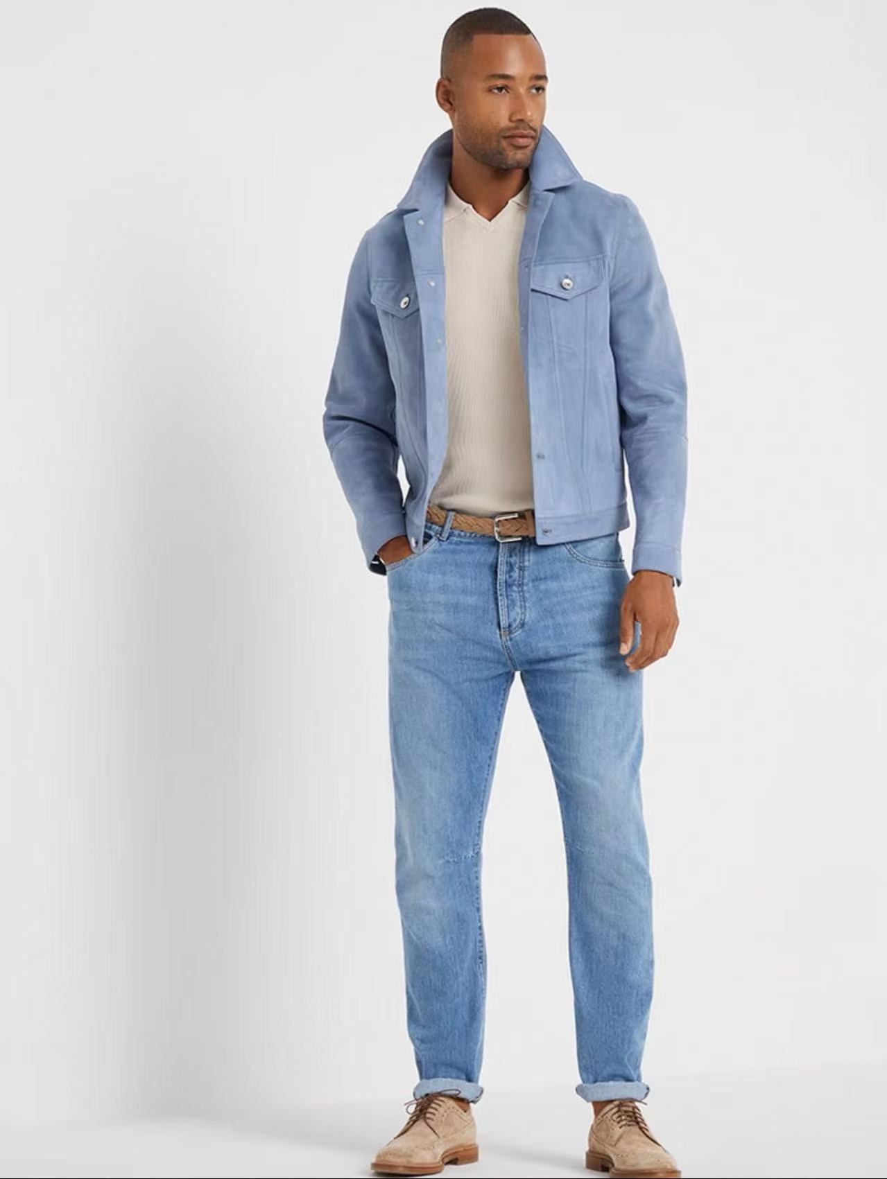 브루넬로쿠치넬리 스트레이트 데님 팬츠