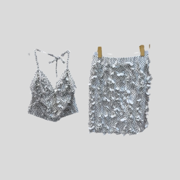 샤넬 캐미솔 스커트 슈트