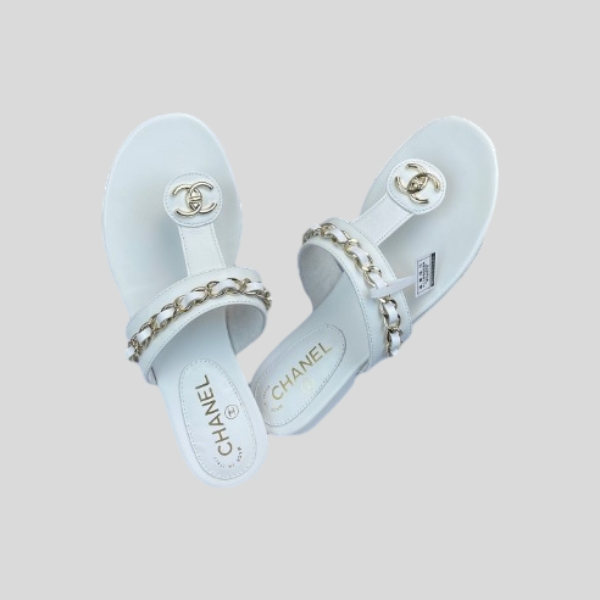 샤넬 체인 플립 화이트