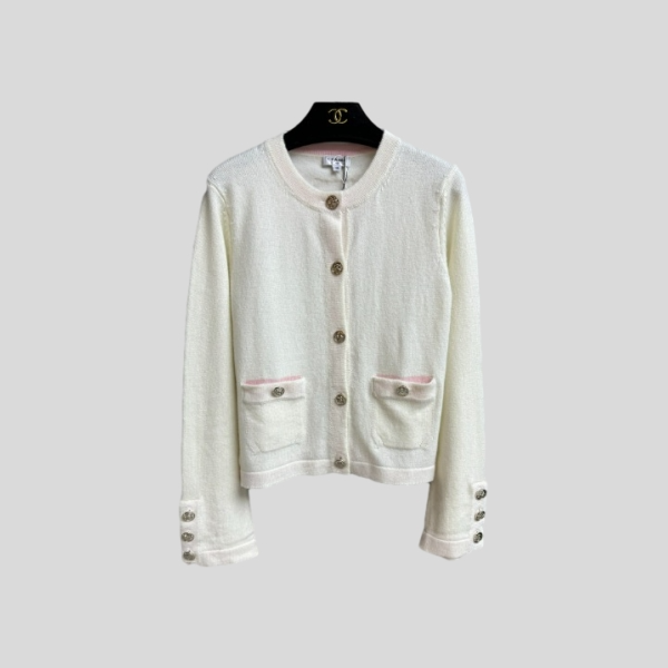 샤넬 버튼 니트 가디건