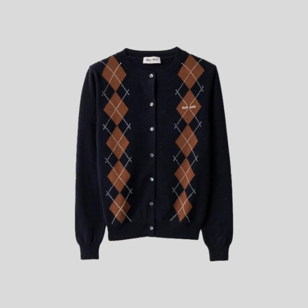 미우미우 캐시미어 가디건