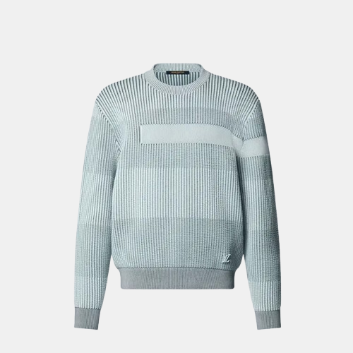 루이비통 x Park Seo-Bo 자카드 코튼 크루넥