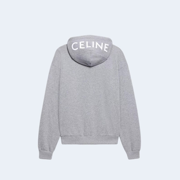 셀린느 코튼 플리스 후드