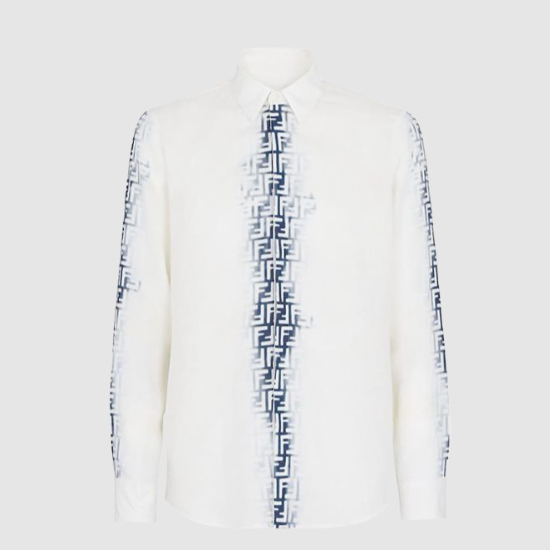 펜디 블리치드 리넨 셔츠NEW