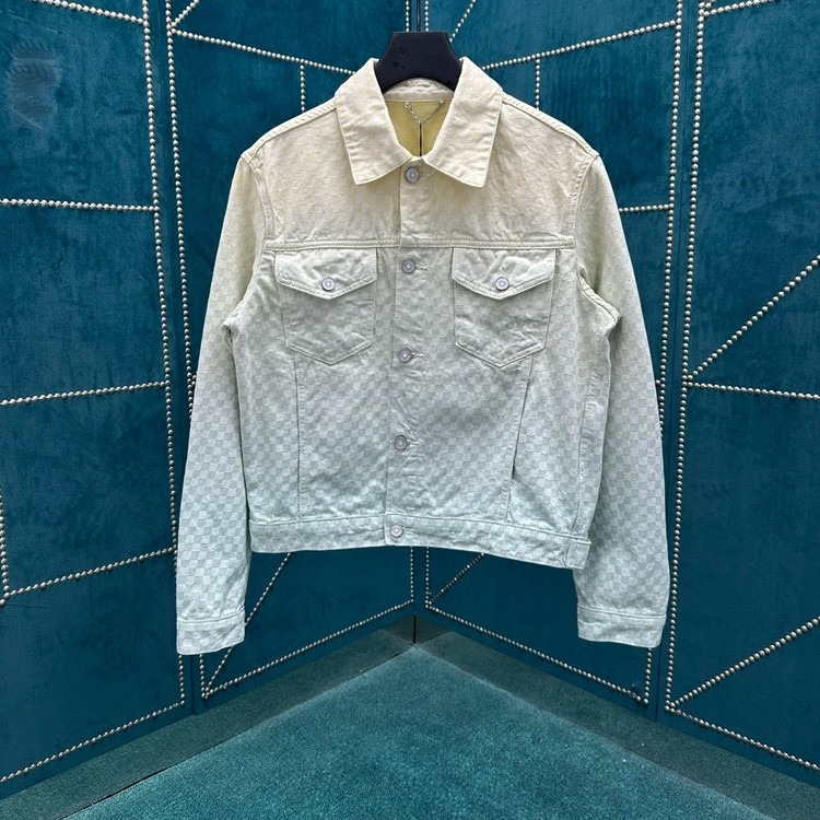 루이비통 다미에 워크웨어 데님 자켓