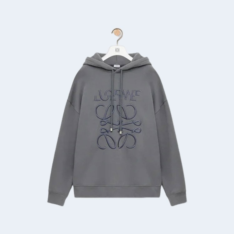 로에베 릴랙스 핏 후드