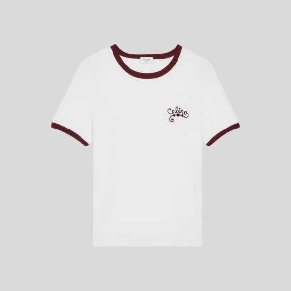 셀린느 코튼 저지 티셔츠