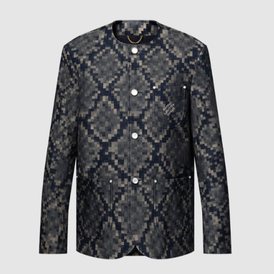 루이비통 그래픽 칼라리스 데님 자켓