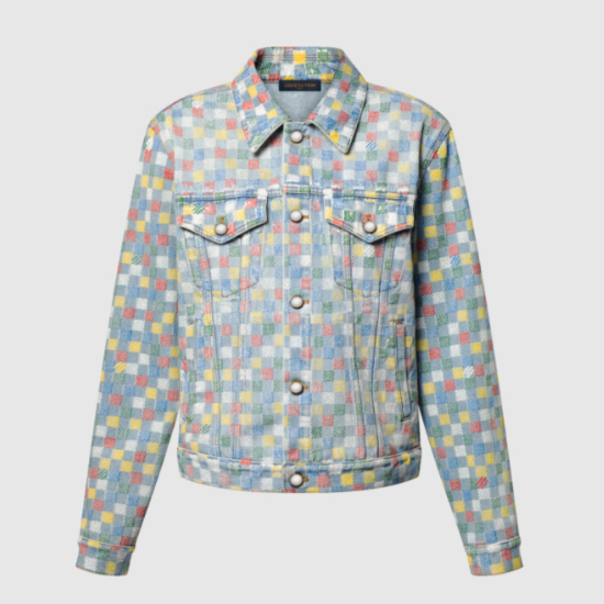 루이비통 다미에 데님 트러커 자켓