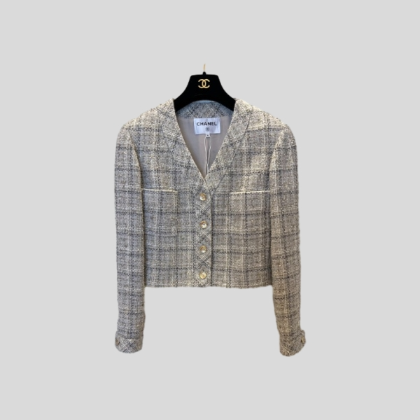 샤넬 트위드 자켓