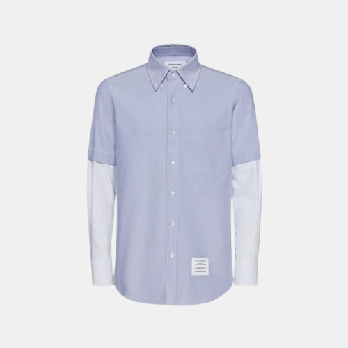 톰브라운 헥터 스키 엠브로이더리 셔츠