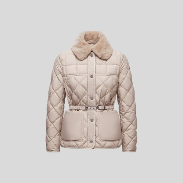 몽클레어 Cygne 합성 소재 트리밍 쇼트 다운 자켓(2color)