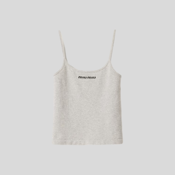 미우미우 심리스 멜란지 탑