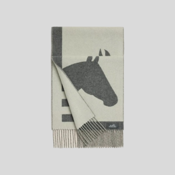 에르메스 캐시미어 롱 스카프