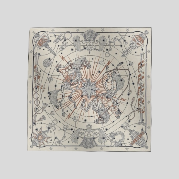 에르메스 Chorus Stellarum 숄 140