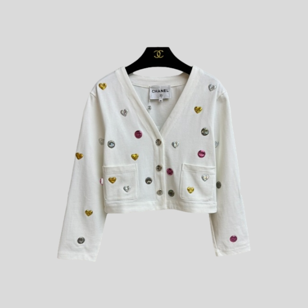 샤넬 캐시미어 가디건