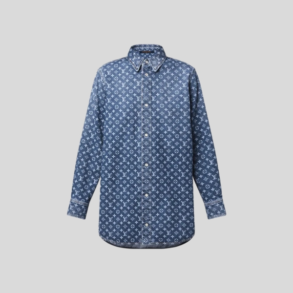 루이비통 모노그램 데님 셔츠