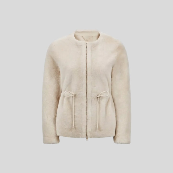 몽클레어 발루 시어링 숏 다운 자켓