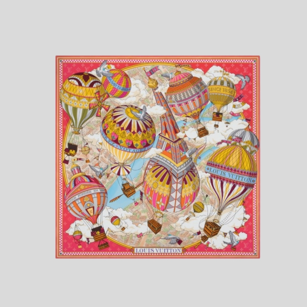 루이비통 프롬 더 클라우드 스카프