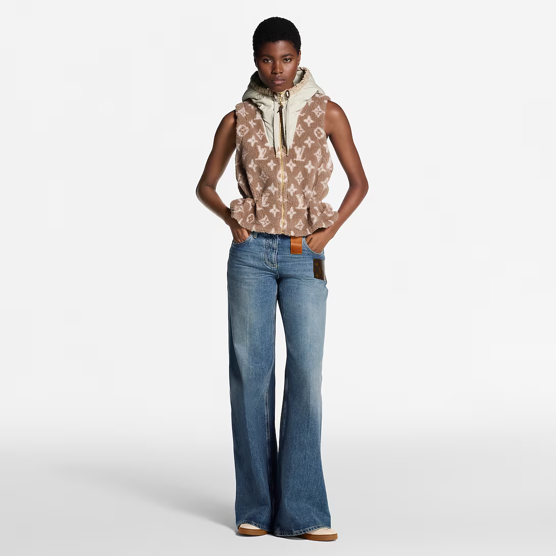 루이비통 모노그램 플리스 질레