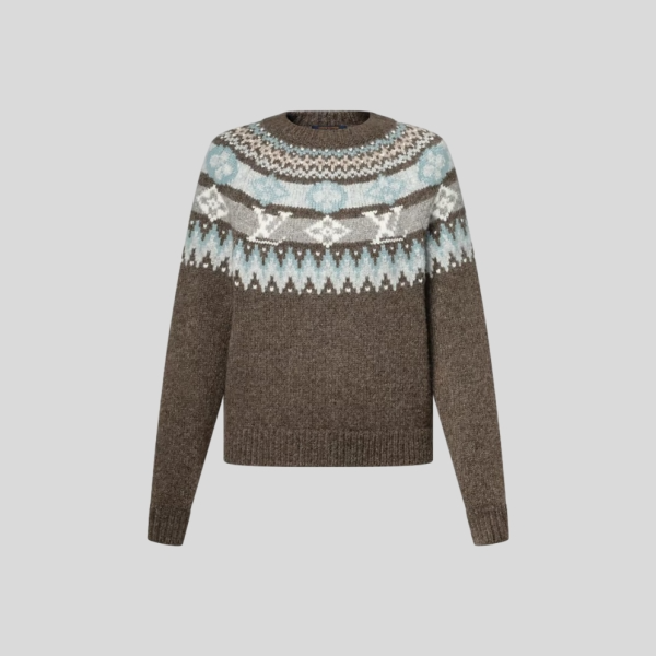 루이비통 그래픽 시그니처 니트 풀오버