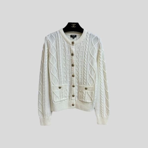 샤넬 캐시미어 가디건
