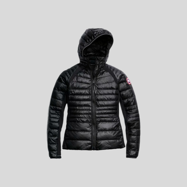 캐나다구스 후드 블랙 라벨 다운 자켓
