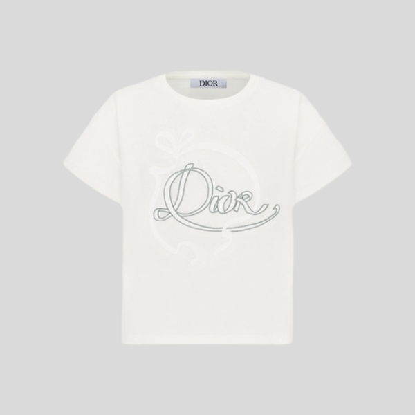 디올 레터링 티셔츠