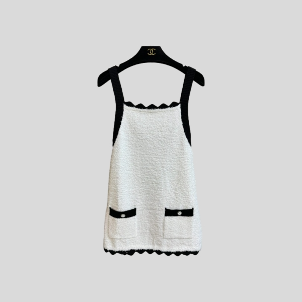 샤넬 웨이브  슬립 탑