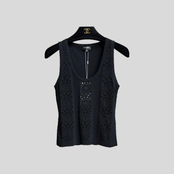 샤넬 니트 베스트